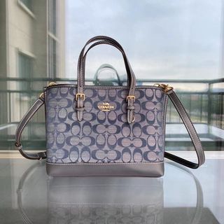 Coach Mollie Tote 25  in Signature Chambray