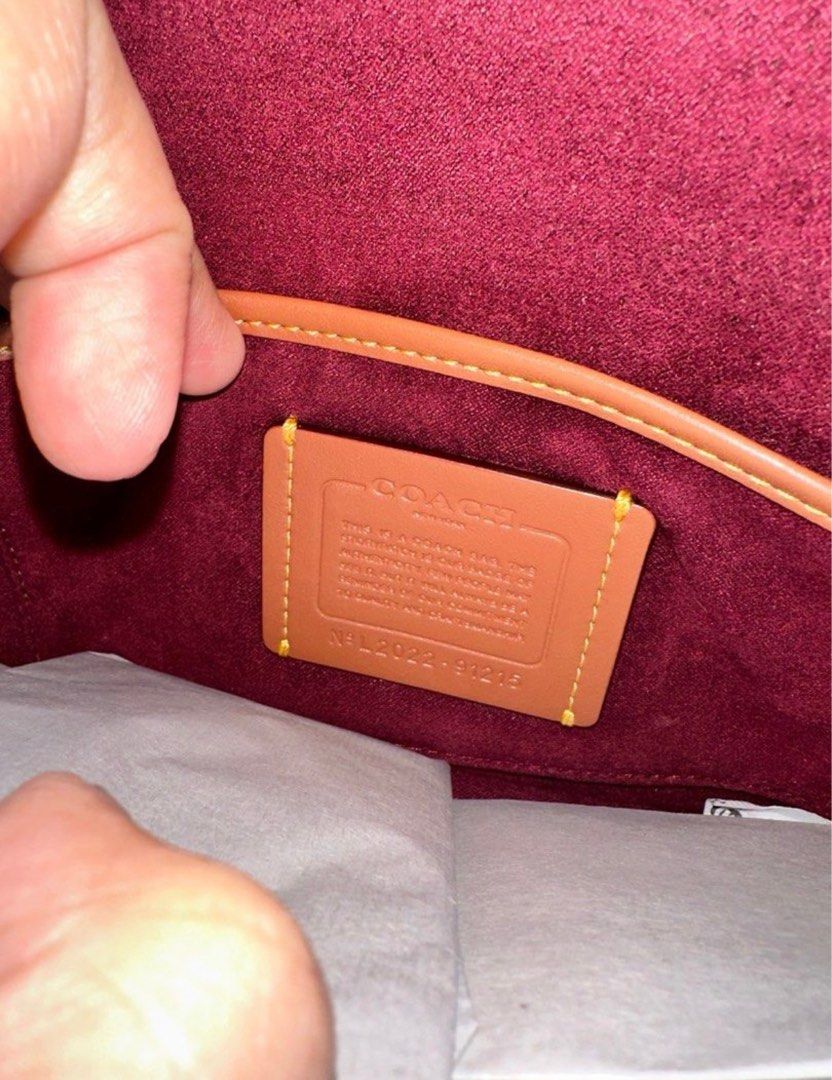 coach tabby 26 signature ORI BUTIK INDONESIA on Carousell