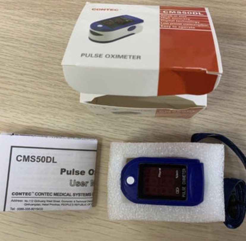 Contec Pulse Oximeter, Health & Nutrition, Health Monitors & Weighing