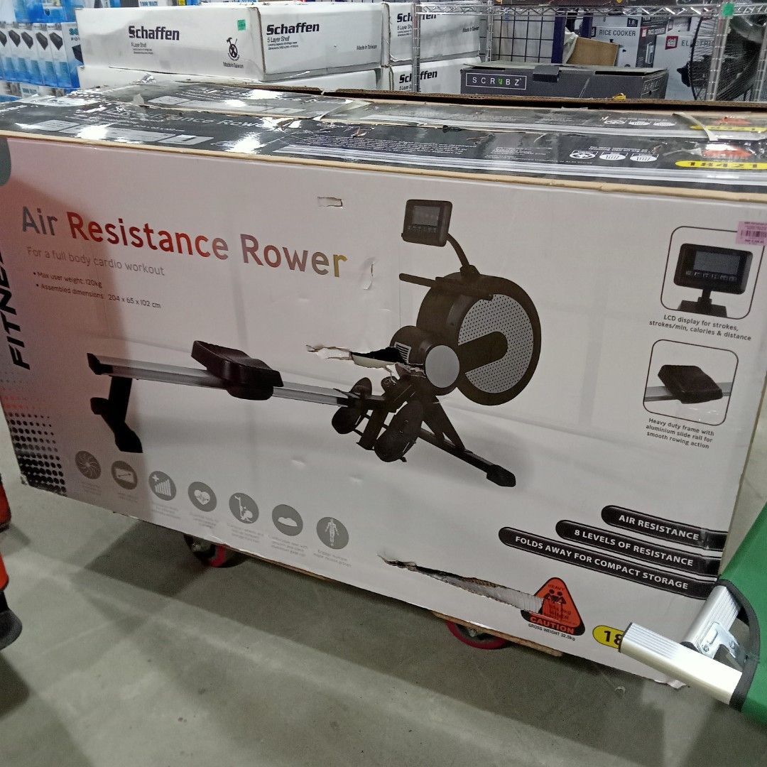 Crane Air Resistance Rowing Machine, Sports Equipment, Exercise & Fitness, Cardio & Fitness