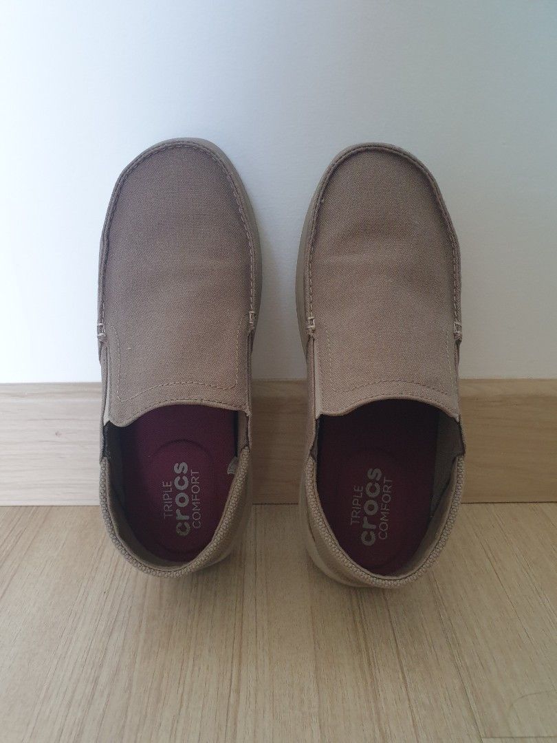 Men's crocs santa cruz hotsell convertible slip on loafer