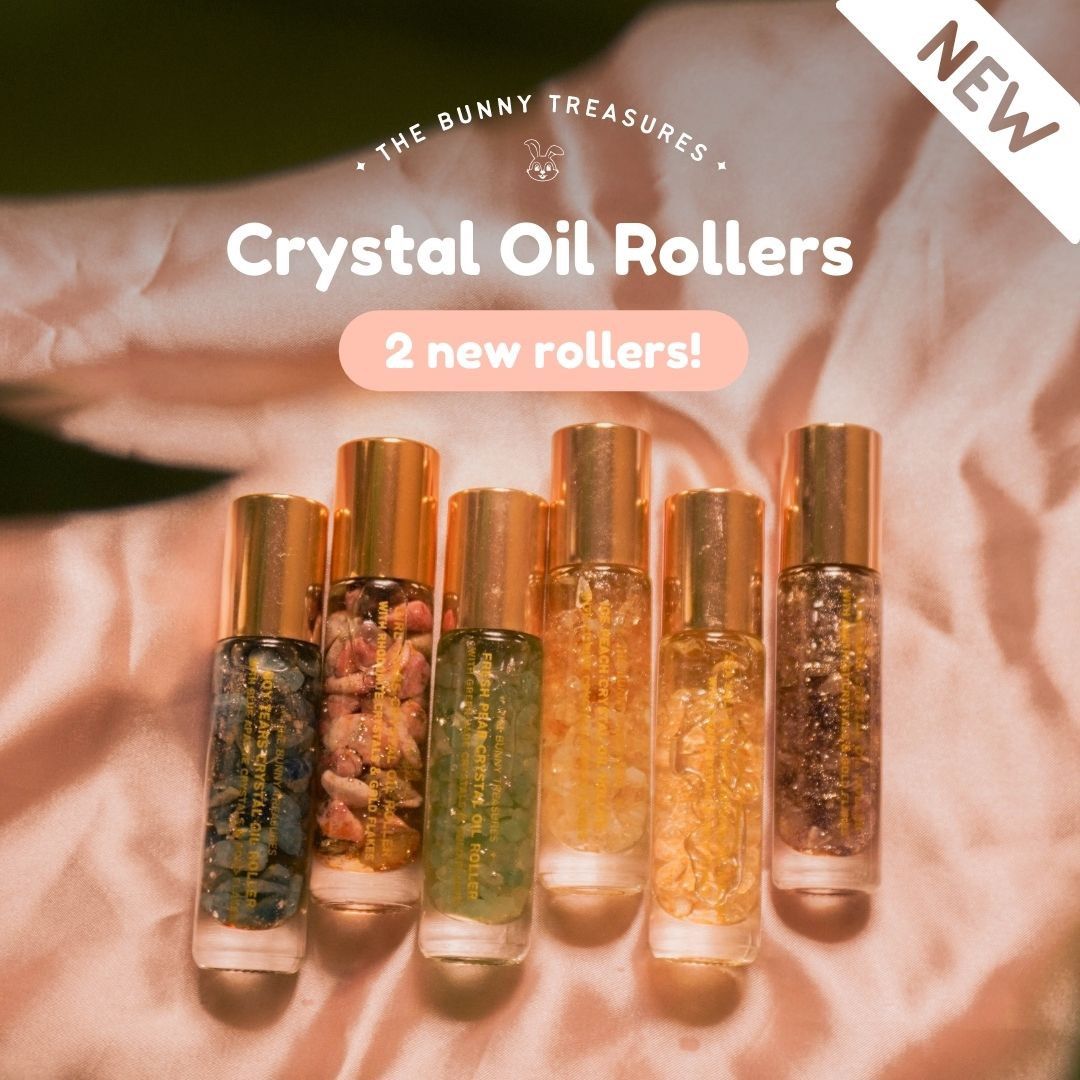 Crystal Oil Rollers, Beauty & Personal Care, Bath & Body, Body Care on