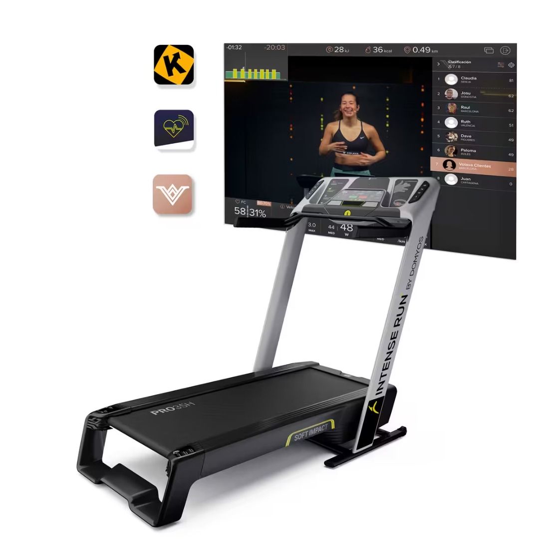 DECATHLON Treadmill Intense Run E Connected DOMYOS Sports Equipment Exercise Fitness Cardio Fitness Machines on Carousell