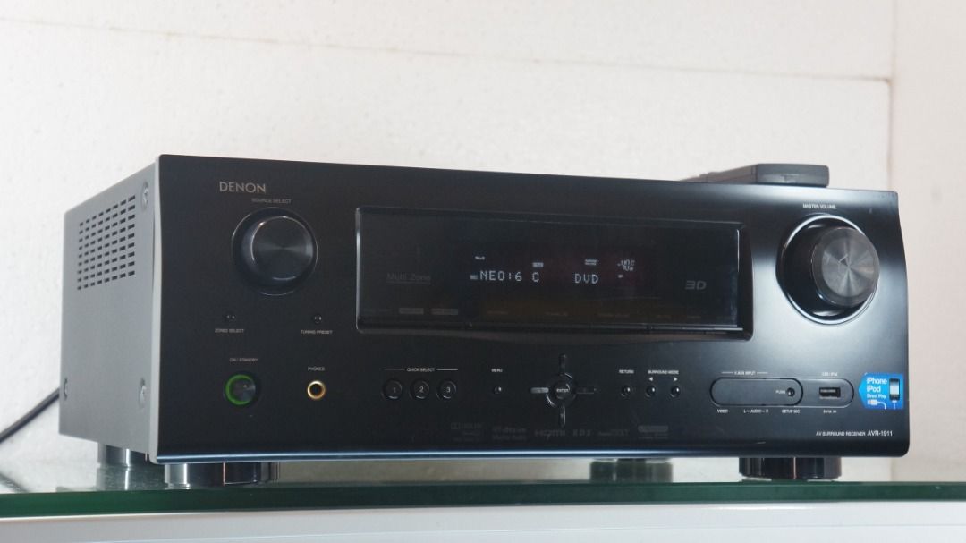 Denon AVR1911 7.1ch AV Surround Receiver (with HDMI ARC), Audio