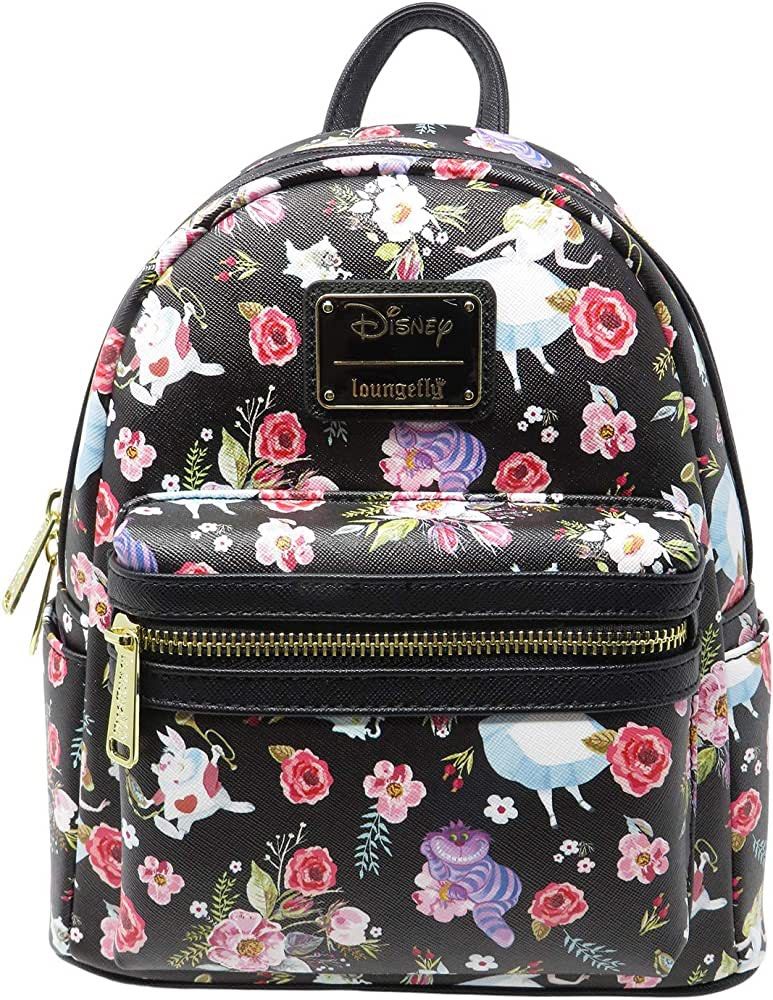 Loungefly x Disney Cats Mini Backpack Handbag All-Over Print Cheshire –  Open and Clothing