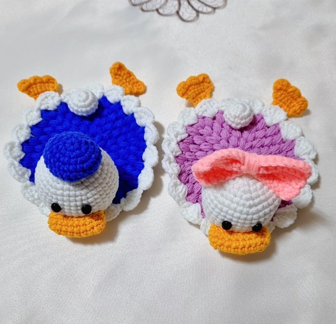 Donald Duck Bagdonald Hand-crochet Bagwomen Cellphone 