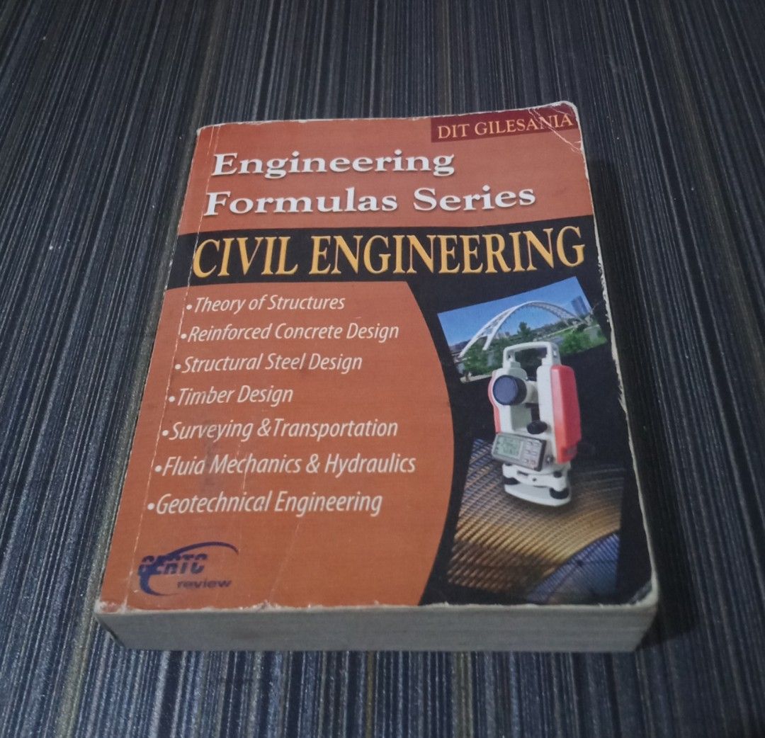 Engineering formulas series for civil engineering by dit gillesania