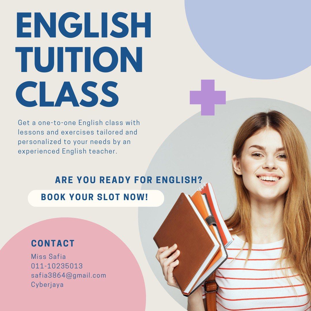 English Language Tuition, Services, Tuition on Carousell