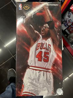 BNIB Enterbay Michael Jordan (Series 2) #23 Black Jersey (8th Anniversary  Limited Edition), Hobbies & Toys, Toys & Games on Carousell