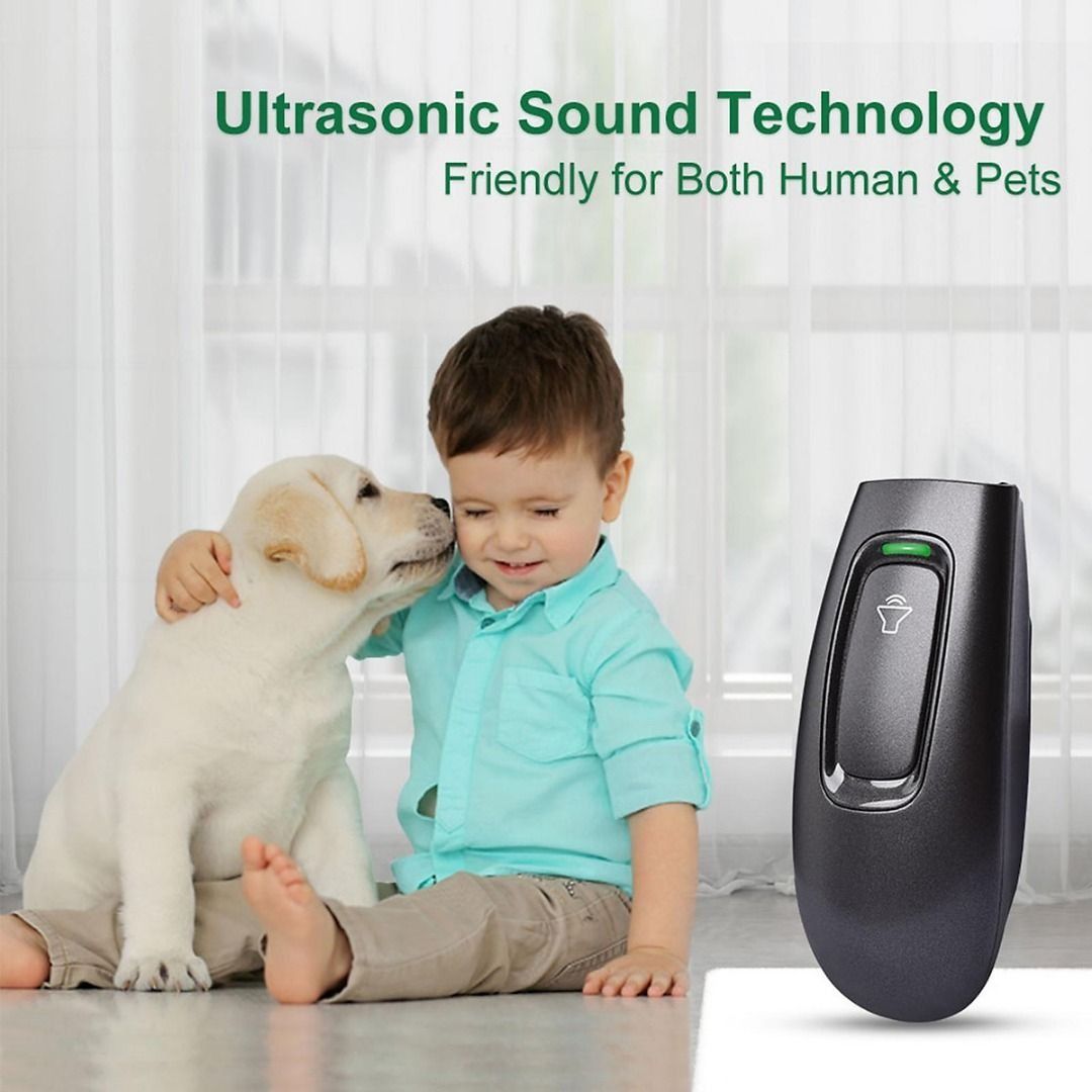 Equipment to train dogs with ultrasonic waves and stop barking (Brown