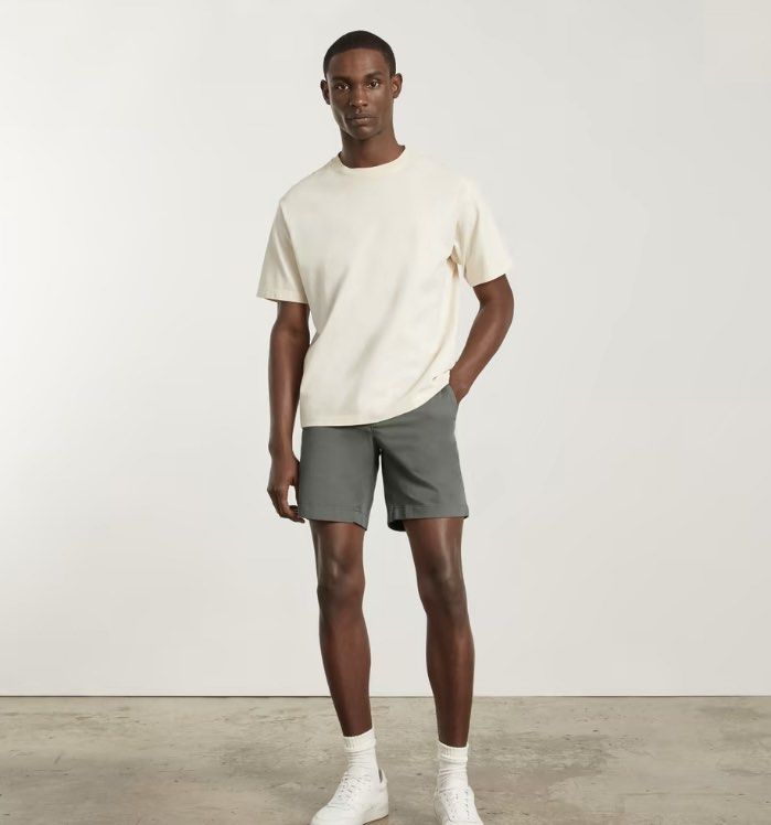 Chino shorts cheap with shirt