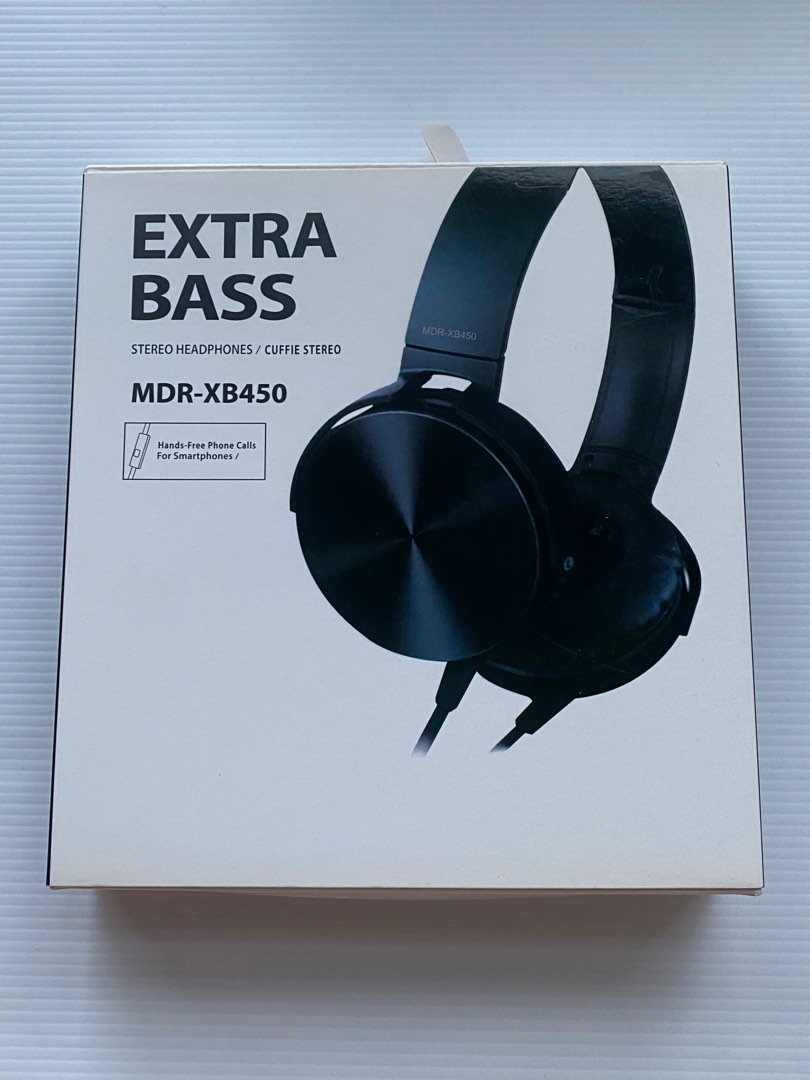 Extra Bass MDRXB450 Headphones with mic, Audio, Headphones & Headsets