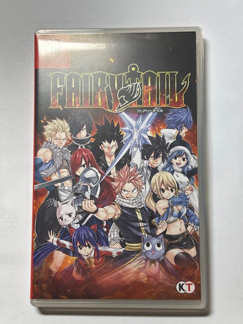 Fairy Tail Nintendo Switch Game Video Gaming Video Games