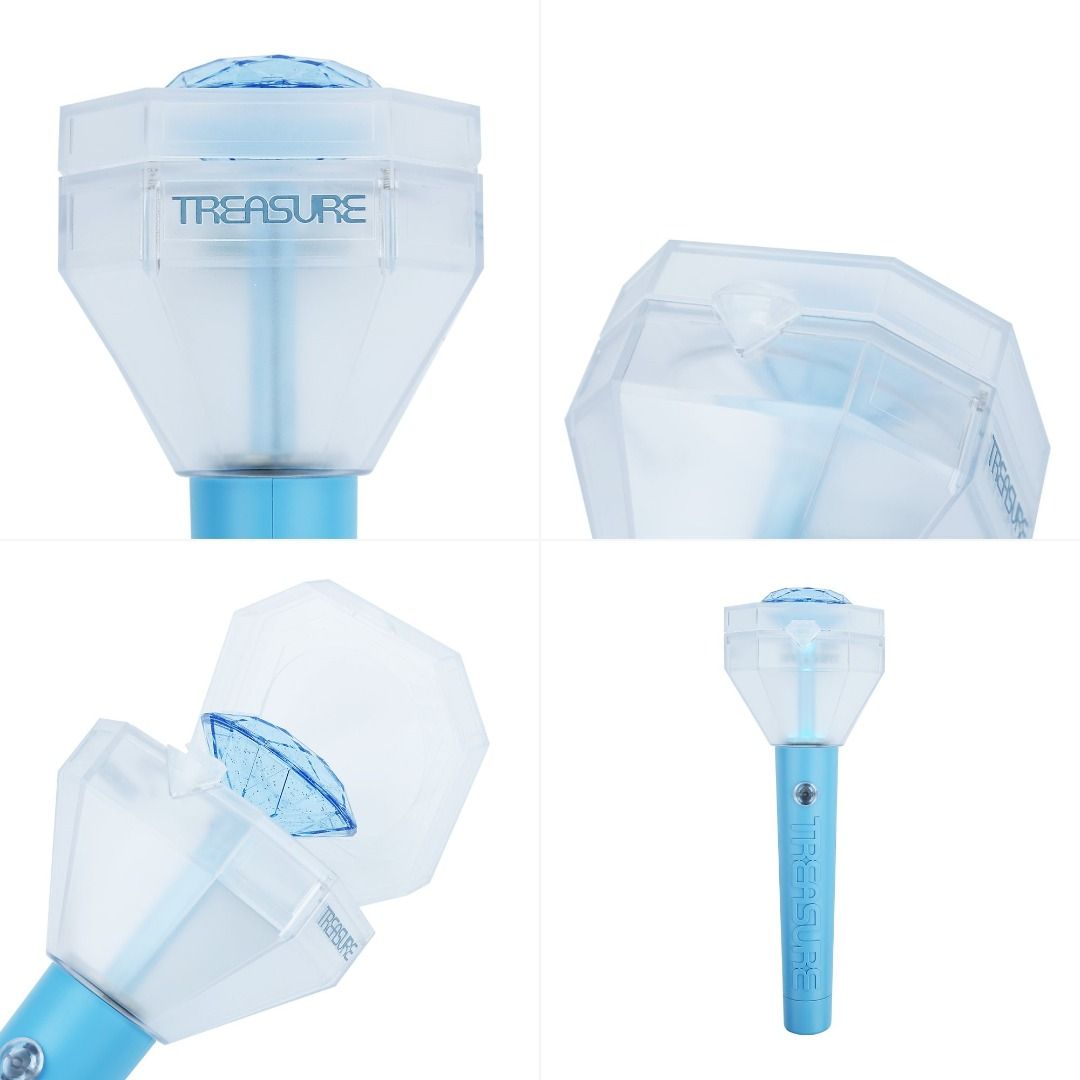 FAST ETA TREASURE Official Light Stick (Category: Lighting) located in Caloocan City. Submitted by ktoyouph_ (Listing ID 1169594472, Image 3). Description: FAST ETA TREASURE Official Light Stick ₱2,750 + Local SF 🛒DM to order • TREASURE Official Light Stick release date: June 28, 2021 • Sealed and official • Components: Out Box, Light Stick, Wrist Strap and User Manual • Power: 3EA AAA Batteries (Not Included) • 100% Authentic product directly f