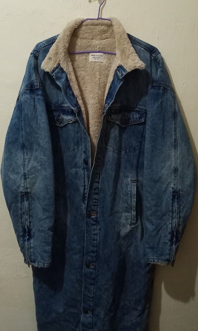 Fear of god sherpa denim jacket online