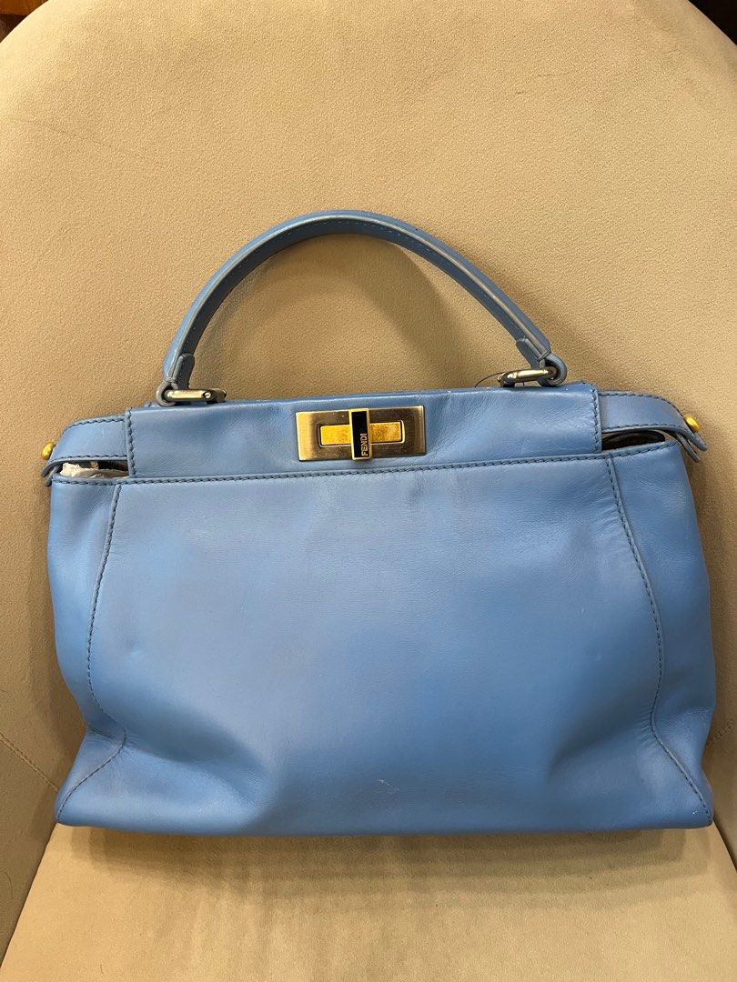Fendi Peekaboo Medium Size (Category: Luxury Bags & Wallets) located in Paranaque City. Submitted by thebagsupplement (Listing ID 1216260643, Image 1). Description: Selling my authentivc fendi peekaboo at low price need a bit of color touch up but very nice in actual.