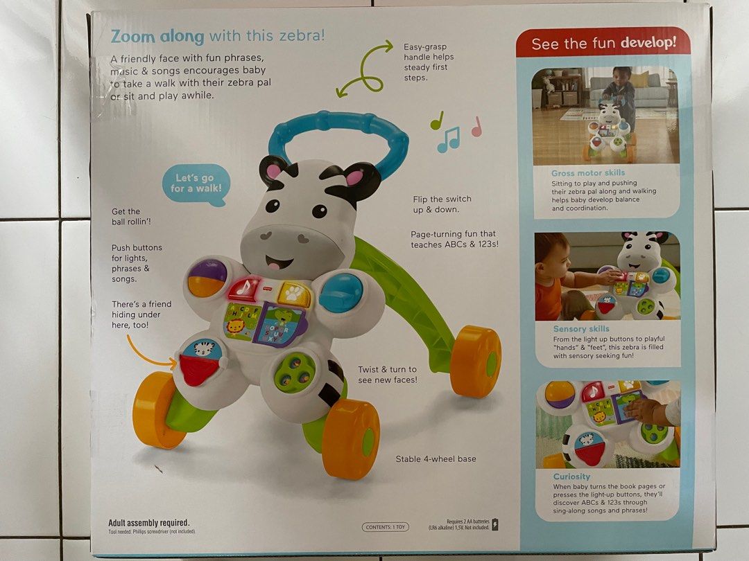 Fisher Price Zebra Walker on Carousell