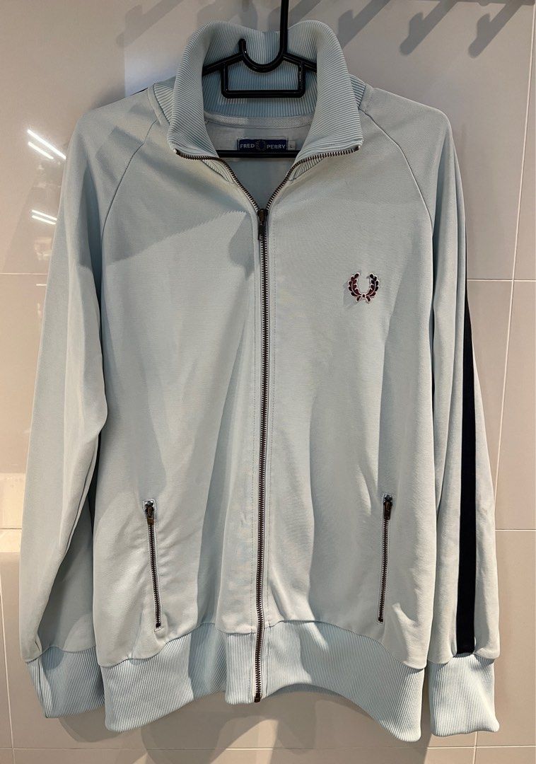 Fred Perry Jacket Light Blue