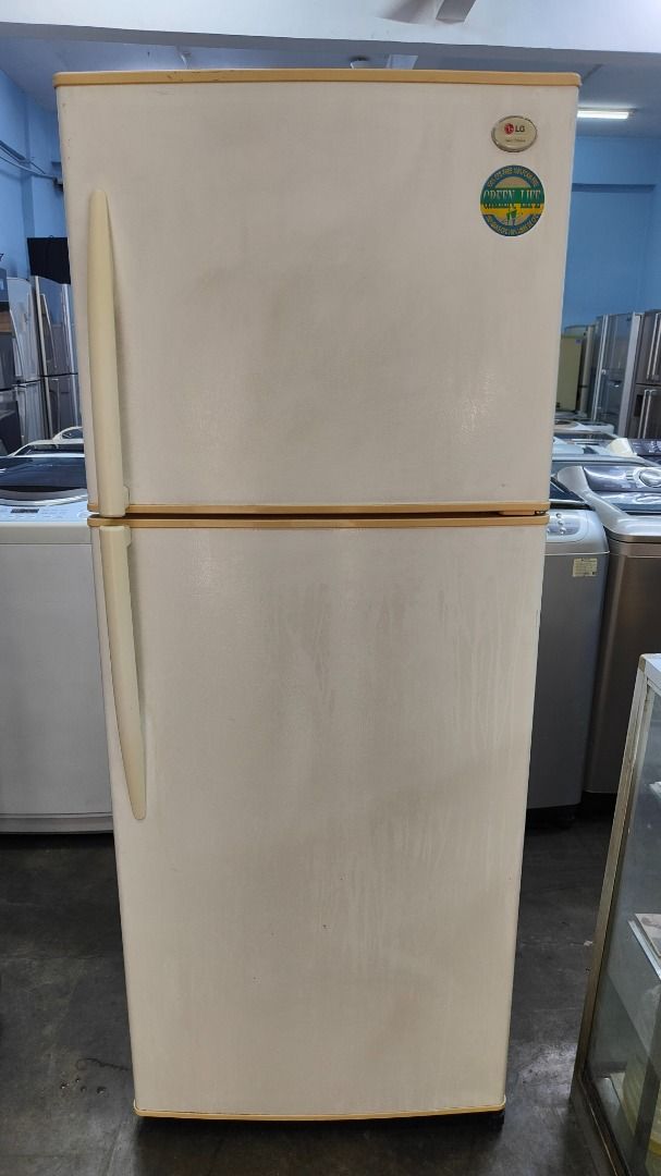 FRIDGE DOUBLE DOOR LG WHITE, TV & Home Appliances, Kitchen Appliances