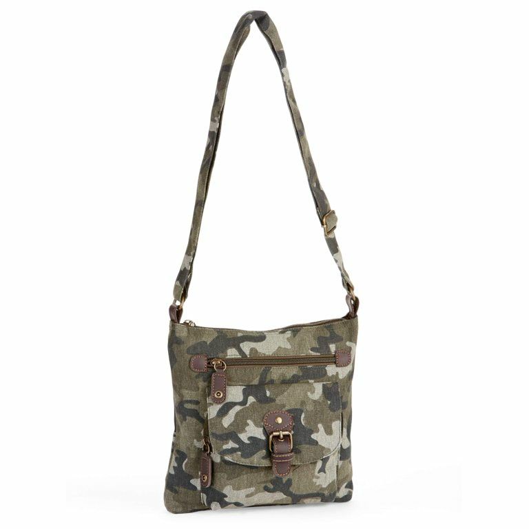 FROM USA Time and Tru Buckle Houston Camo Comouflage Crossbody Cellphone Passport Purse Canvas Bag Women s Fashion Bags Wallets Purses Pouches on Carousell