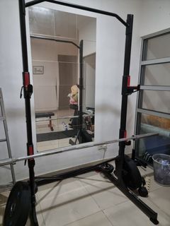 Decathlon best sale barbell rack