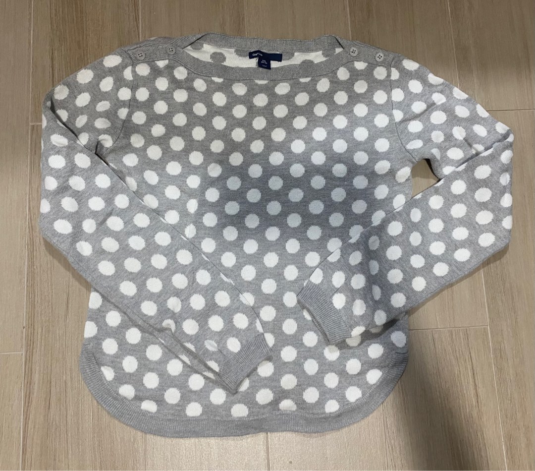 Gap polka store dot sweater