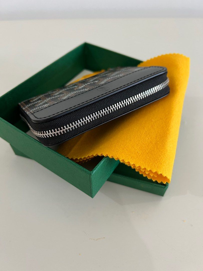 Goyard portefeuille matignon PM wallet 小錢夾金棕配色, 名牌, 手袋及銀包- Carousell