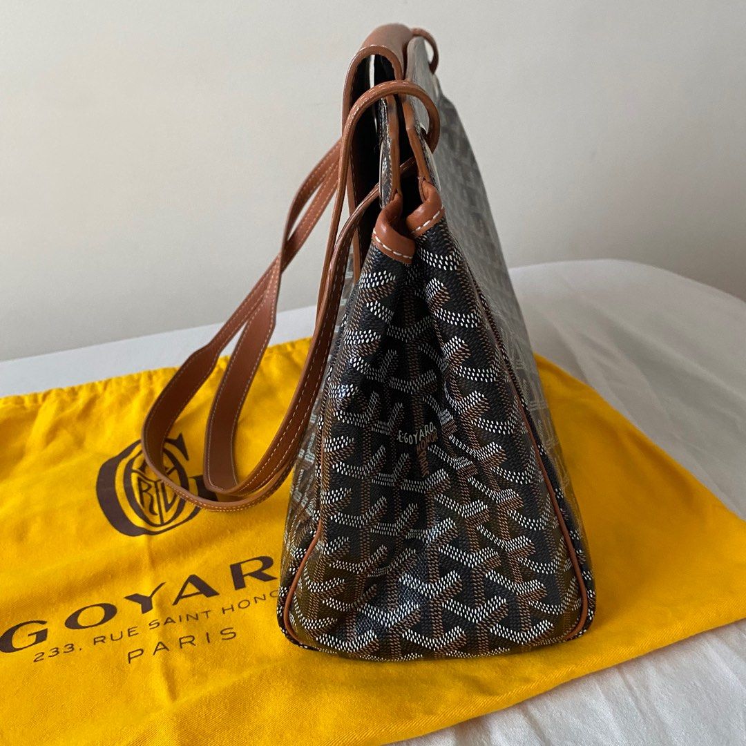 Rouette Goyardine Canvas Soft Tote Bag – Poshbag Boutique