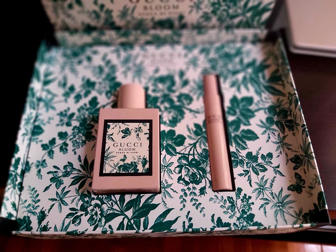Gucci bloom acqua di fiori set top