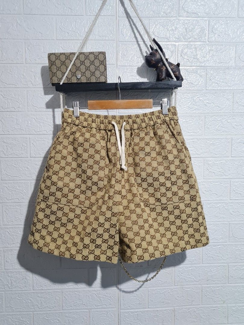 Gucci x The North Face Monogram Shorts, Luxury, Apparel on Carousell