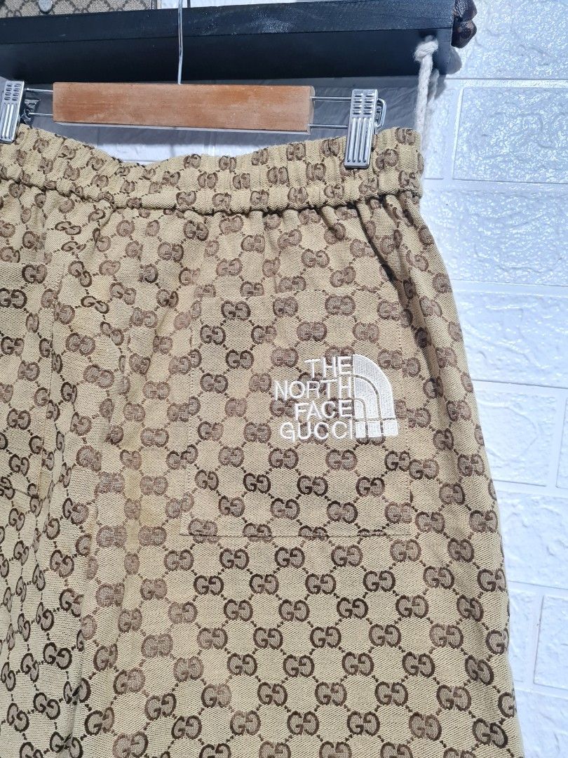 Gucci x The North Face Monogram Shorts, Luxury, Apparel on Carousell