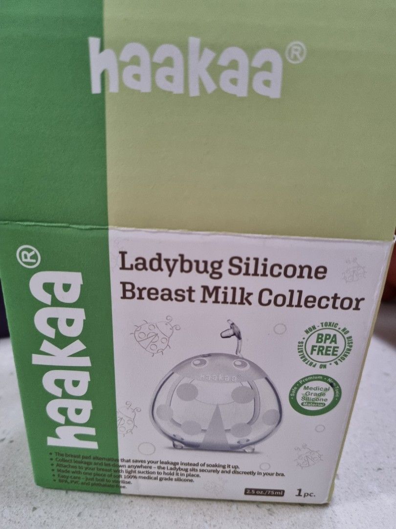 hakka ladybug silicone breast milk collector, Babies & Kids, Nursing