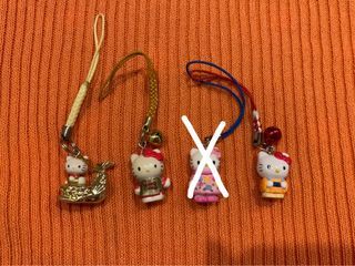 Hello Kitty Charms with Strap
