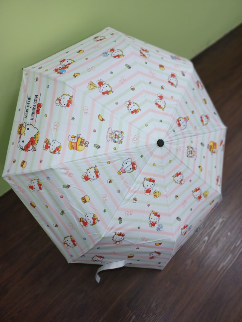 Hello Kitty umbrella, Hobbies & Toys, Travel, Umbrellas on Carousell