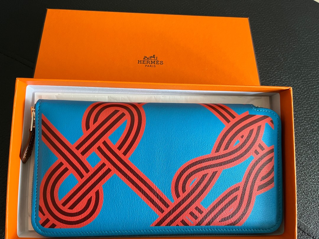 Hermes Silk'In Classique long wallet, Women's Fashion, Bags & Wallets ...