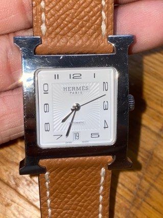 Used hermes cheap watch