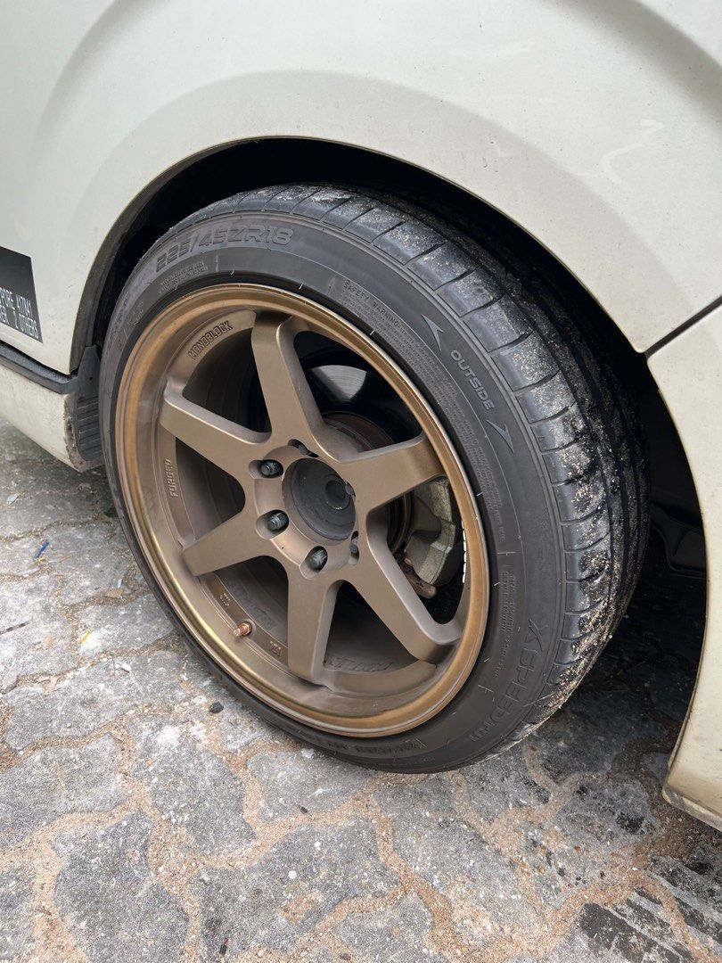 HiAce Rims 18 inch, Car Accessories, Tyres & Rims on Carousell