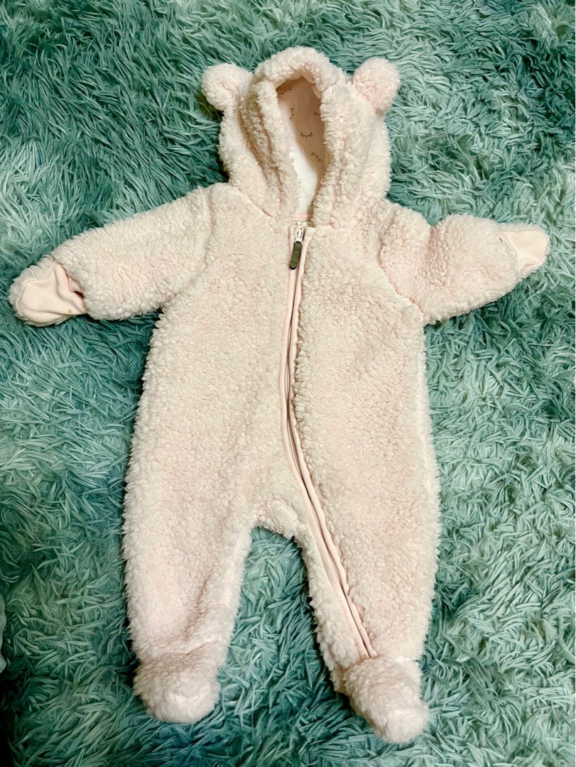 Teddy bear sales onesie baby h&m