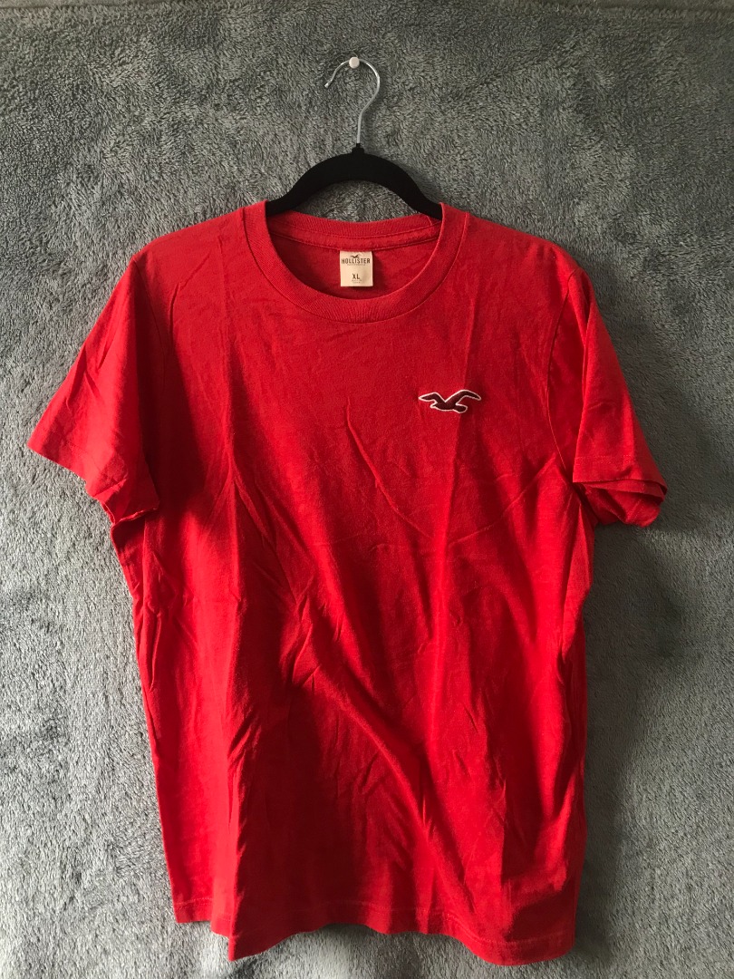 Hollister red shop shirts