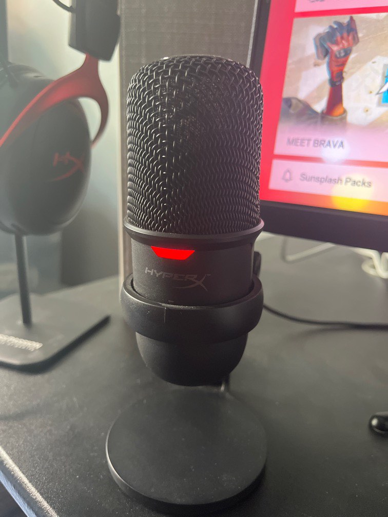 Hyperx Solocast Mic, Audio, Microphones on Carousell