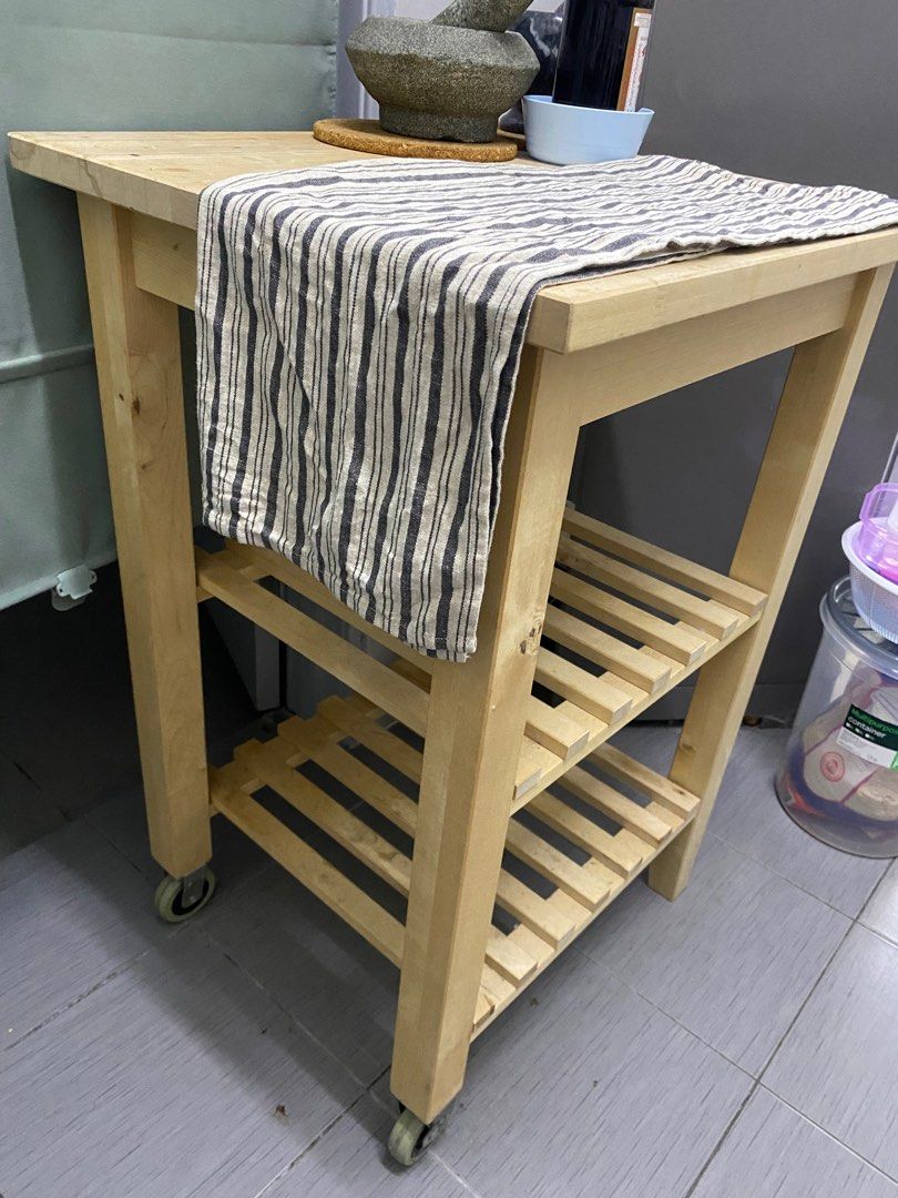 Ikea Bekvam Kitchen Trolley, Furniture & Home Living, Furniture
