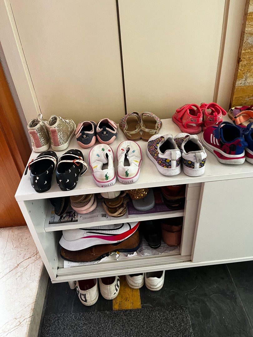 IKEA bench and storage rack, Furniture & Home Living, Furniture