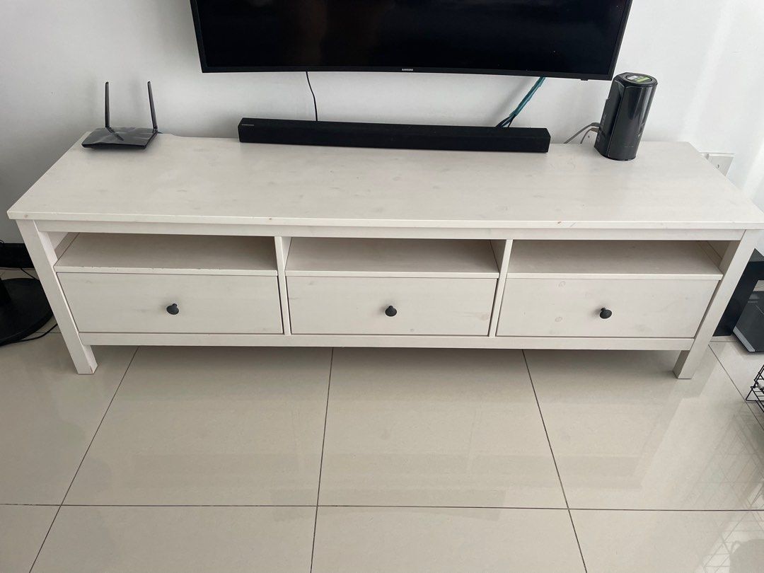 IKEA Hemnes Tv Console, Furniture & Home Living, Furniture, TV Consoles
