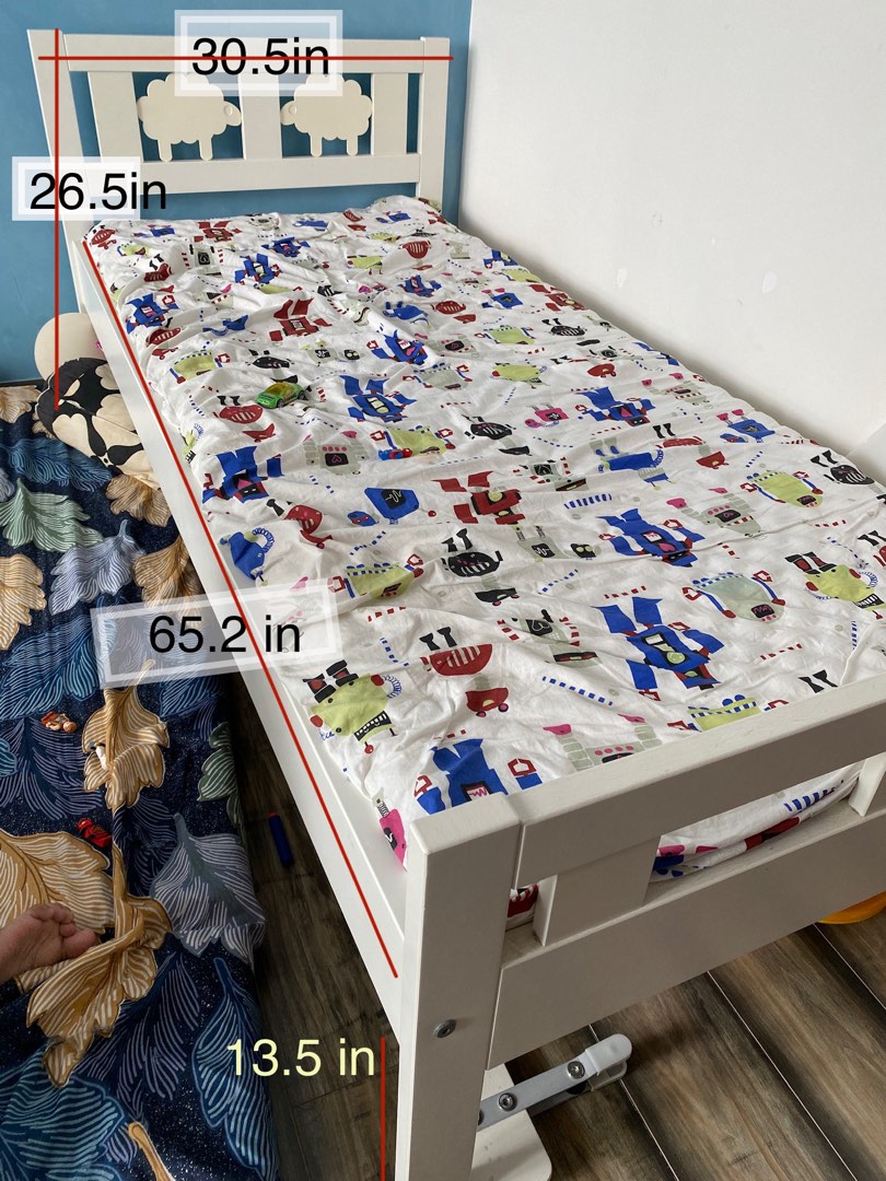 IKEA KRITTER bedframe, Babies & Kids, Baby Nursery & Kids Furniture