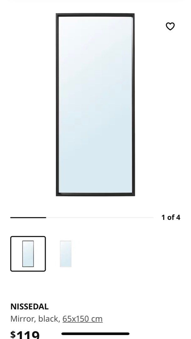 IKEA mirror, Furniture & Home Living, Home Decor, Mirrors on Carousell