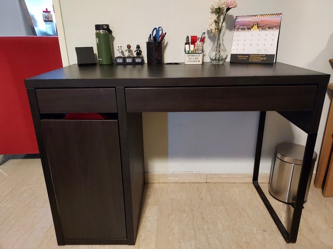 Ikea Office Table, Furniture & Home Living, Furniture, Tables & Sets on