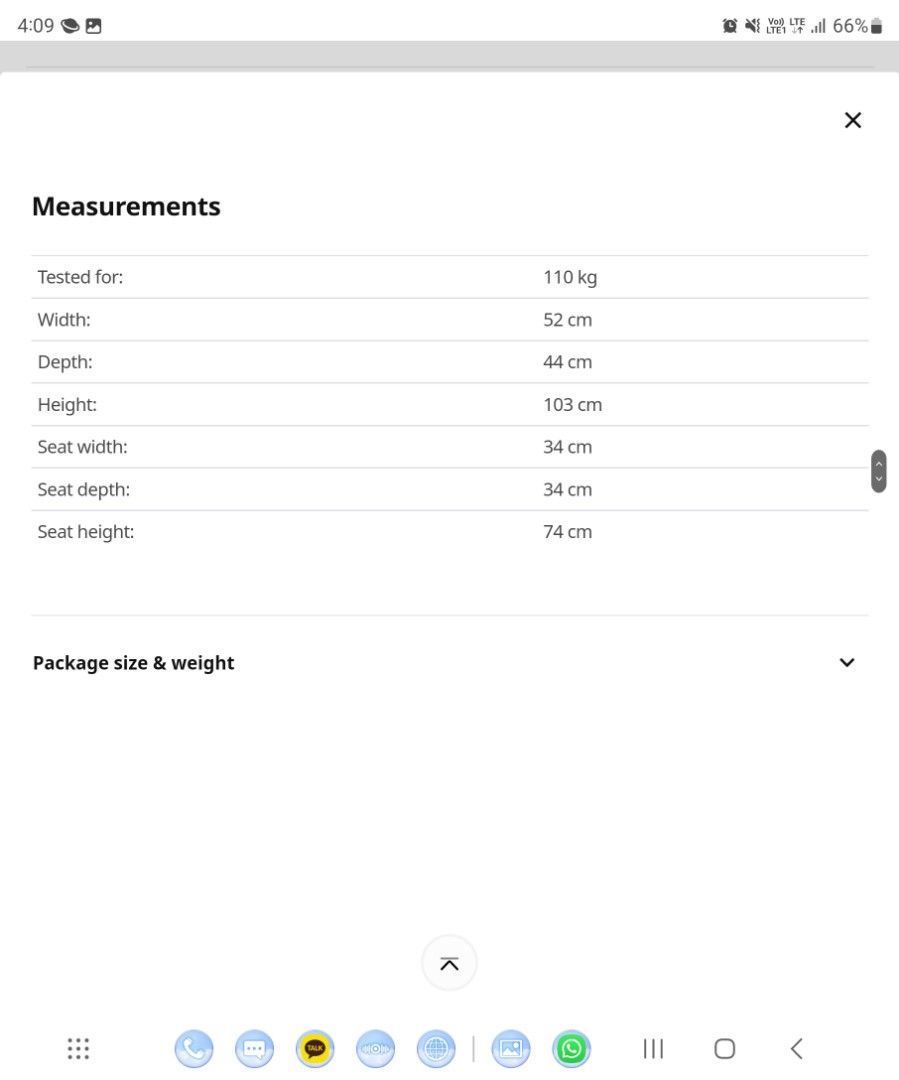 IKEA Standing bar table + chair, 傢俬＆家居, 傢俬, 桌子 Carousell