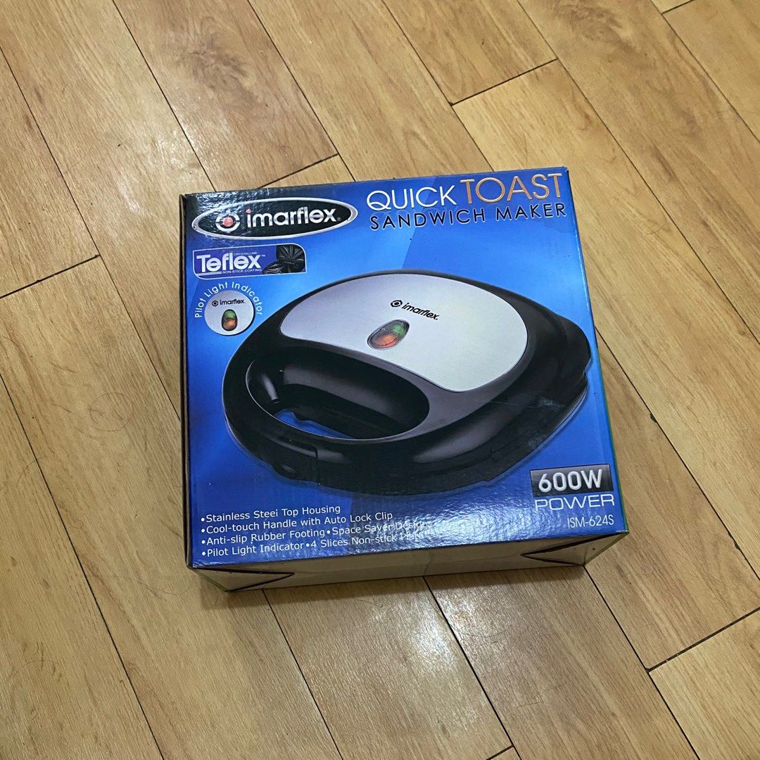Imarflex Quick Toast Sandwich Maker, TV & Home Appliances, Kitchen