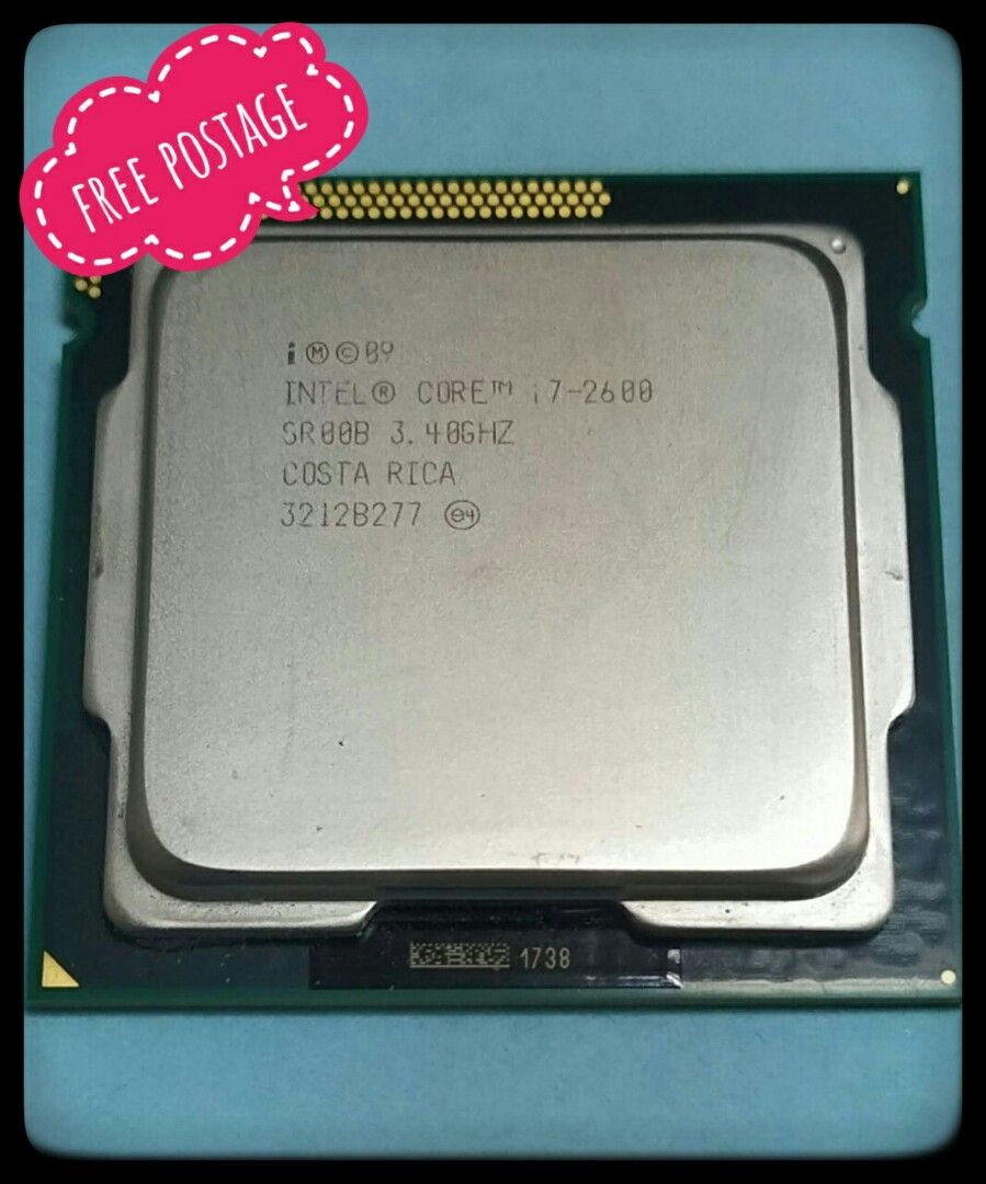 お礼や感謝伝えるプチギフト Intel Core i7-2600 3.4 GHz CPU - linsar.com