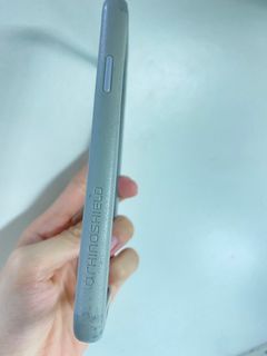 iPhone11 淺灰色犀牛盾/ 手機殼  邊框+飾條
